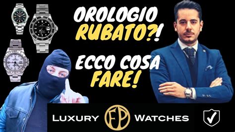 denuncia rolex rubato|Ruzza e il Rolex rubato: il caso risolto grazie ai social.